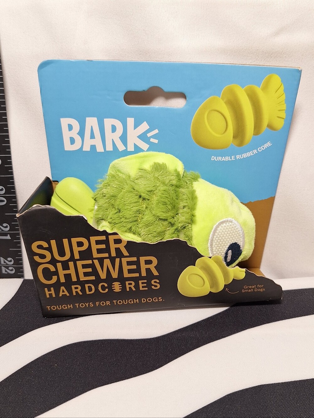 NWT Bark Super Chewer Hard Cores Dog Toy S